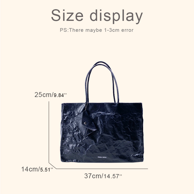 Korean Casual Kraft Paper Tote - đánh giá và giá Luxury Bags On Sale