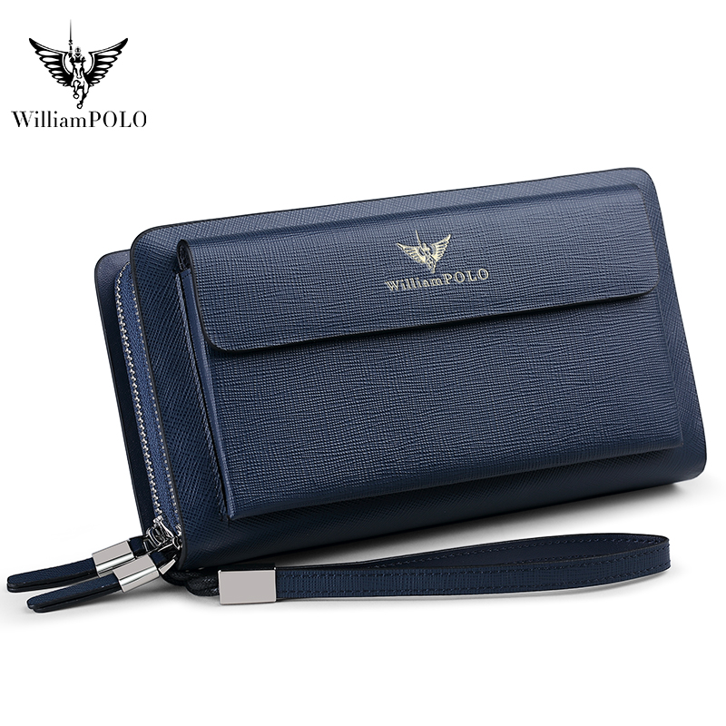 WILLIAMPOLO Luxury Men's Leath - đánh giá và giá Key Holder Leather Pouch