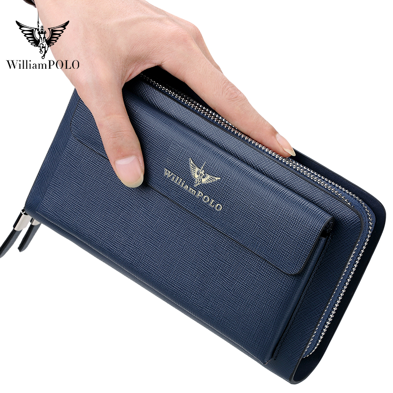 WILLIAMPOLO Luxury Men's Leath - đánh giá và giá Key Holder Leather Pouch