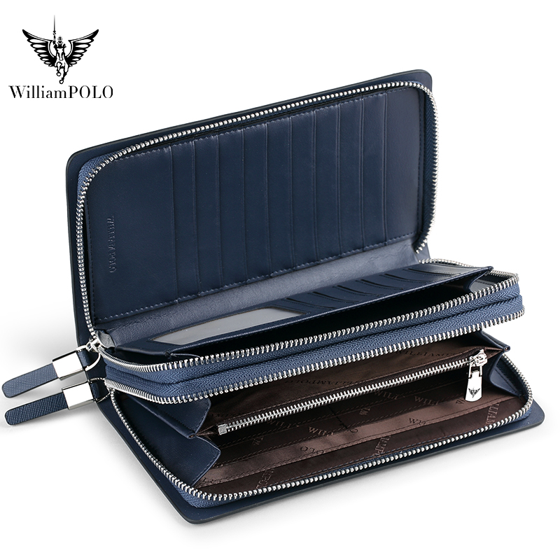 WILLIAMPOLO Luxury Men's Leath - đánh giá và giá Key Holder Leather Pouch