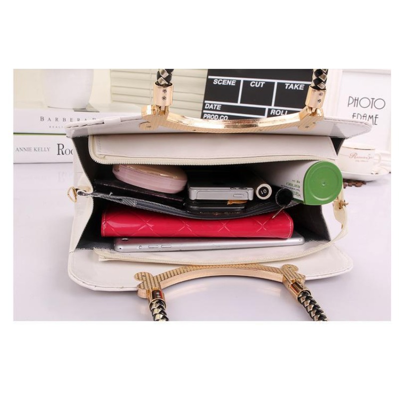 Women's Shiny Tote Patent Leat - đánh giá và giá Top Handle Patent Bag