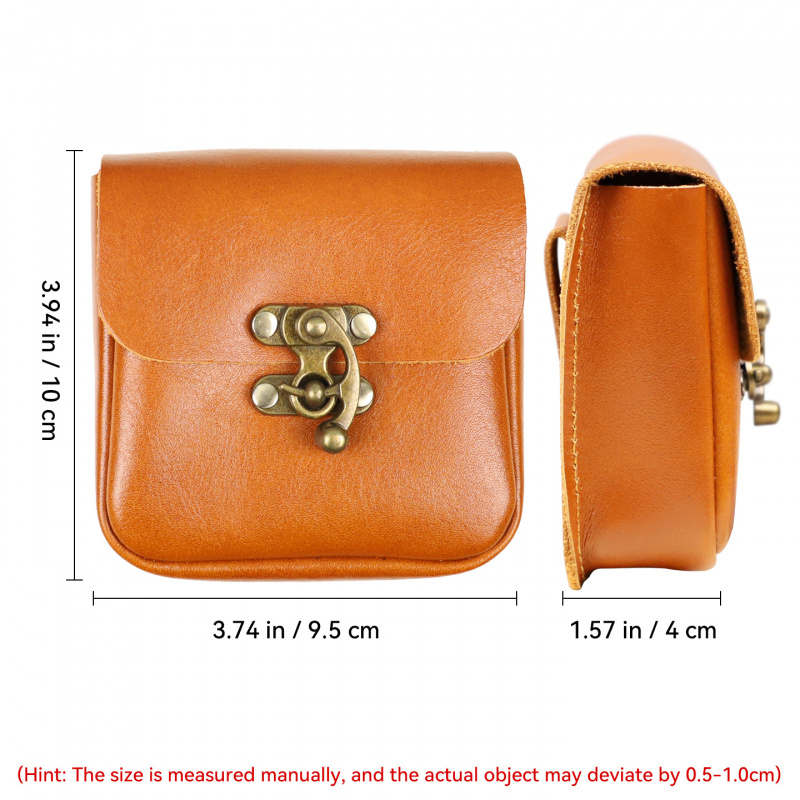 Soft Cowhide Small Waist Bag G - đánh giá và giá Key Holder Leather Pouch