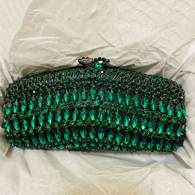 Xanh Sang Trọng Kim Cương Giả  - đánh giá và giá Luxury Bags Green