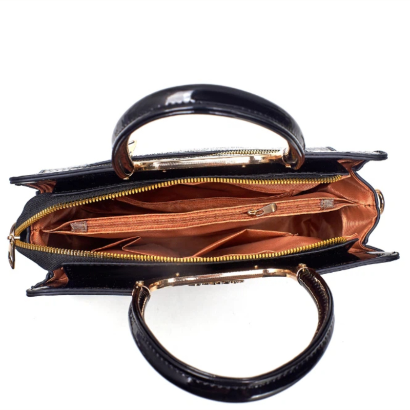 2-piece women's matching bag s - đánh giá và giá Top Handle Patent Bag