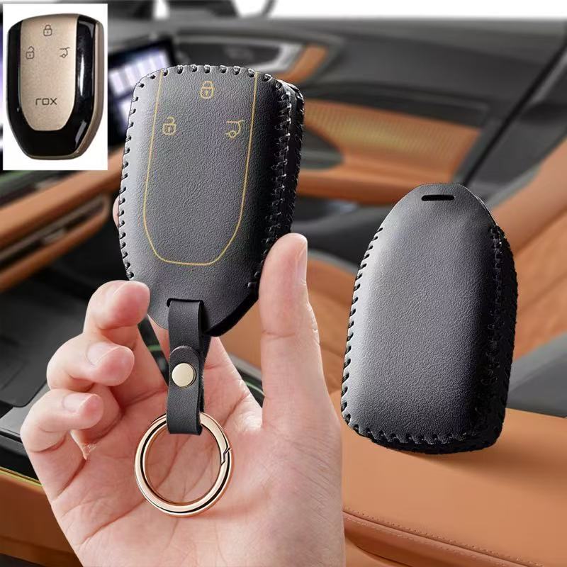 Car Accessories Key Case Cover - đánh giá và giá Key Holder Leather Pouch