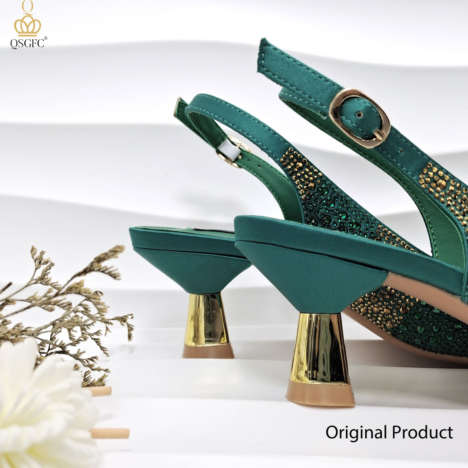 2026 Nigerian Women Heel Ladie - đánh giá và giá Luxury Bags Green