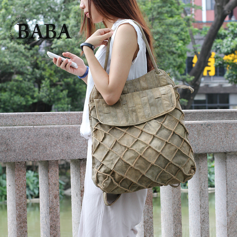 New European/American Backpack - đánh giá và giá Key Holder Leather Pouch