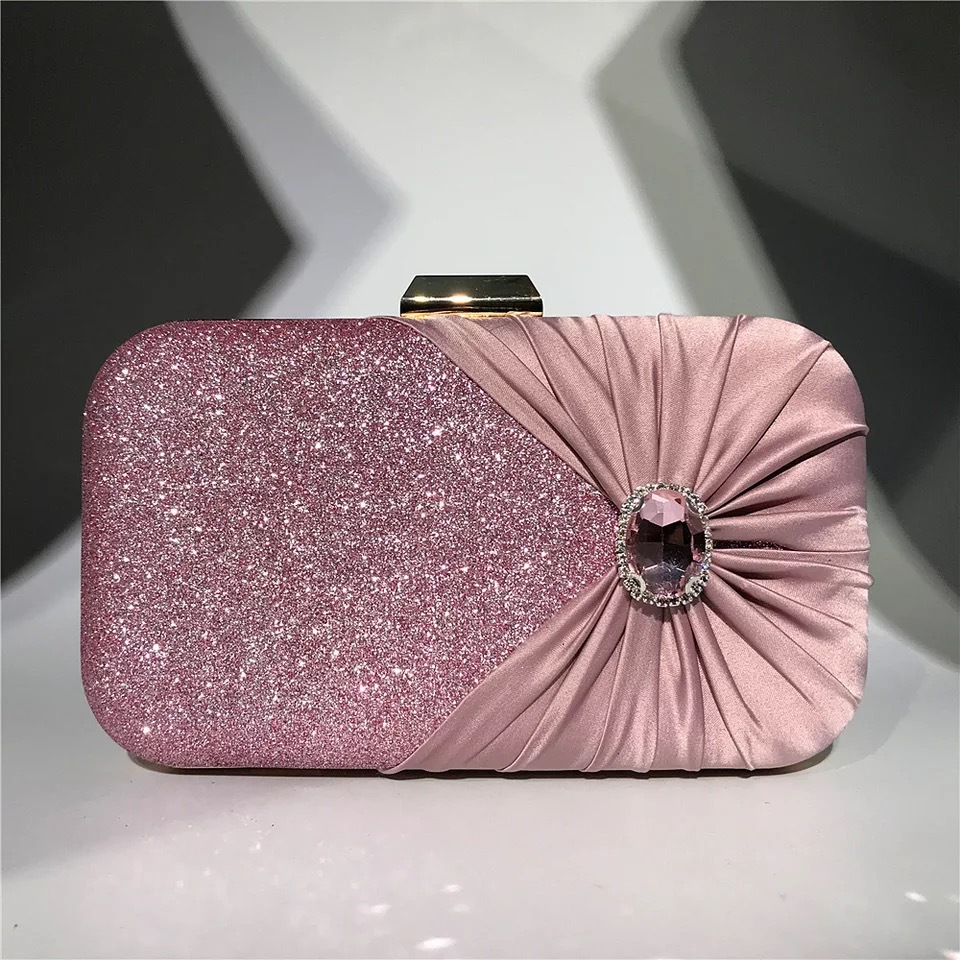 Silver Luxury Crystal Evening  - đánh giá và giá Luxury Bags Green