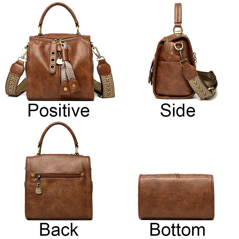 Cow Leather Women Messenger Ba - đánh giá và giá Key Holder Leather Pouch