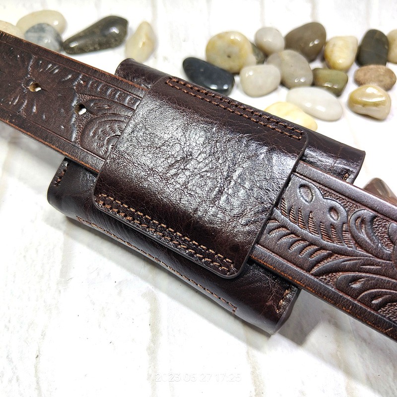 Blongk Mini Eo Túi Mỏng Dạng Đ - đánh giá và giá Key Holder Leather Pouch