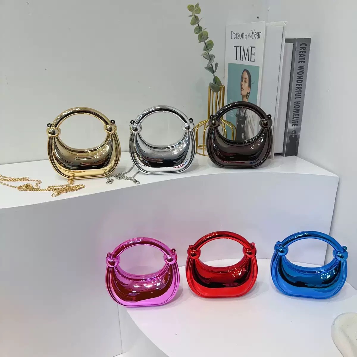 Mini Golden Evening Bag Purses - đánh giá và giá Luxury Bags On Sale