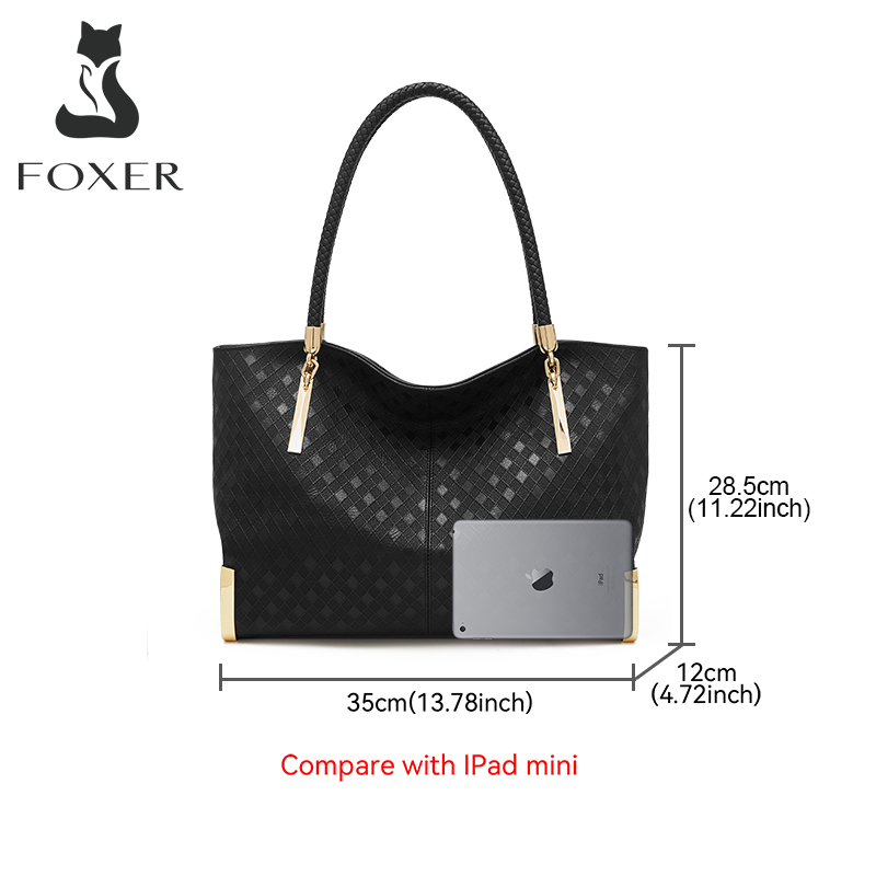 FOXER Genuine Leather Lady's H - đánh giá và giá Luxury Bags On Sale