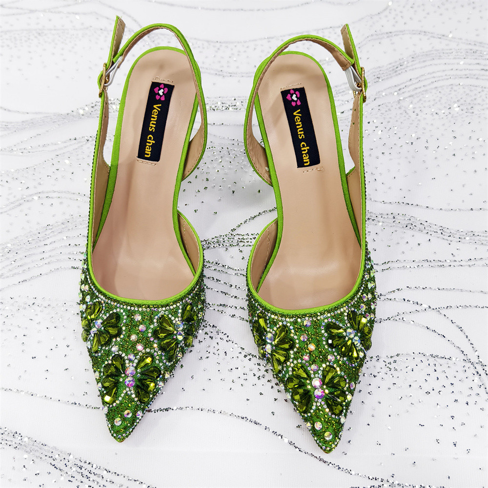 Luxury Green Rhinestone Party  - đánh giá và giá Luxury Bags Green