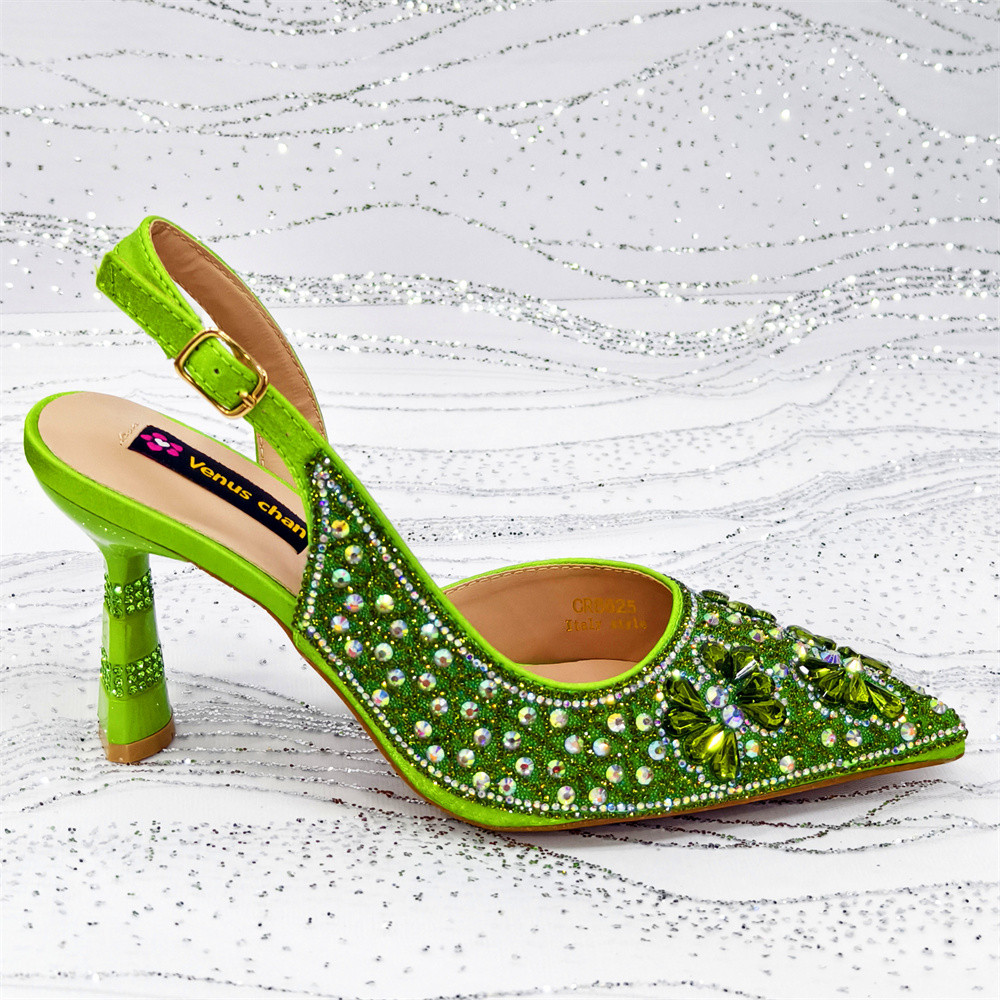 Luxury Green Rhinestone Party  - đánh giá và giá Luxury Bags Green