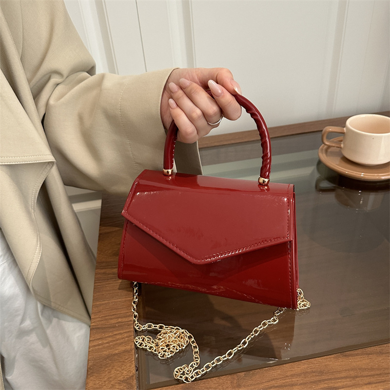 Women's Patent Leather Mini Ha - đánh giá và giá Top Handle Patent Bag